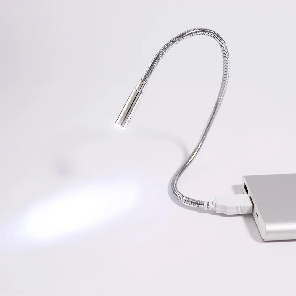 

Flexible Night Light USB LED Light Table Lamp Bendable USB Cable Charging Student Dormitory Reading Desk Lamp Home Night Light