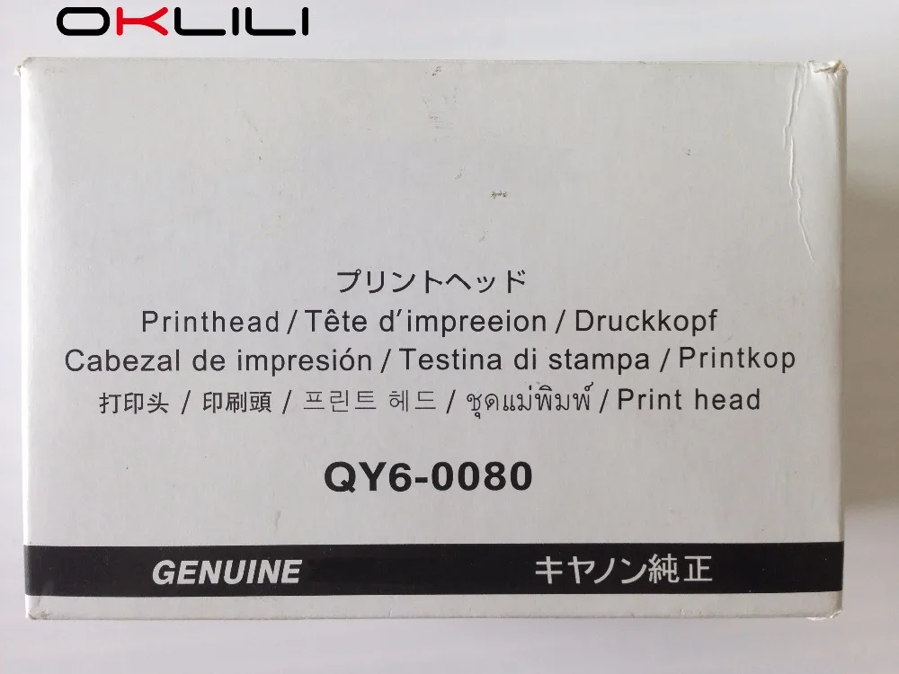 Prix pour D'ORIGINE QY6-0080 Tête D'impression Tête D'impression Imprimante pour Canon iP4820 iP4850 iX6520 iX6550 MX715 MX885 MG5220 MG5250 MG5320 MG5350 Prix pour D'ORIGINE QY6-0080 Tête D'impression Tête D'impression Imprimante pour Canon iP4820 iP4850 iX6520 iX6550 MX715 MX885 MG5220 MG5250 MG5320 MG5350