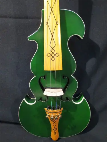 Excellent-Green-color-best-model-4-4-electric-violin-Acoustic-violin-8755 (1)