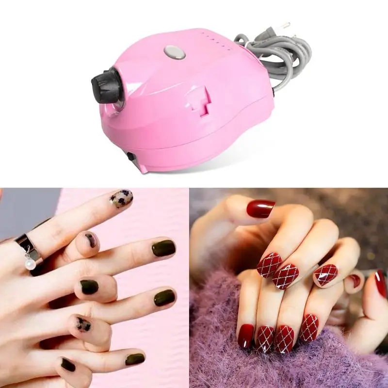 

220V EU Plug Pro Electric Nail Drill Machine professional high quality Manicure Polishing Nail Tools Nail necessary