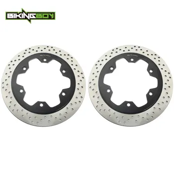 

BIKINGBOY Front Brake Discs Rotors CBF 600 N CBF600S ABS 03-07 Deauville NT650V 98-05 NTV 680 06-12 CBR 1000 F 86-99 97 96 95 94