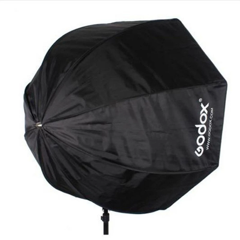 Godox 80 см/31,5 дюйма переносной восьмиугольный флэш-зонт для софтбокса Brolly отражатель для студийной фотовспышки скоростной светильник Speedlite