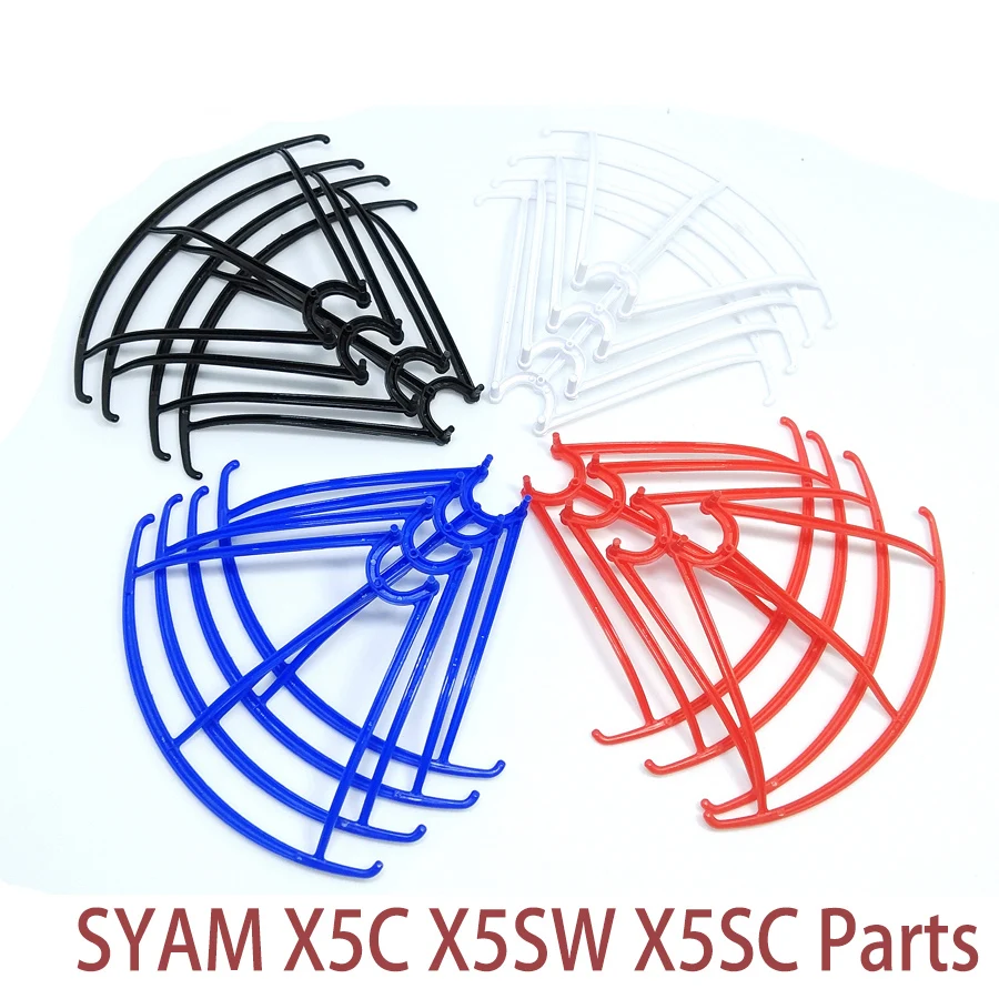 

5 Colors 8 pcs/lot SYMA X5C X5C1 X5 X5SW Spare Guard Circle Protecting Frame Ring Part For RC Quadcopter Drone Spare Parts