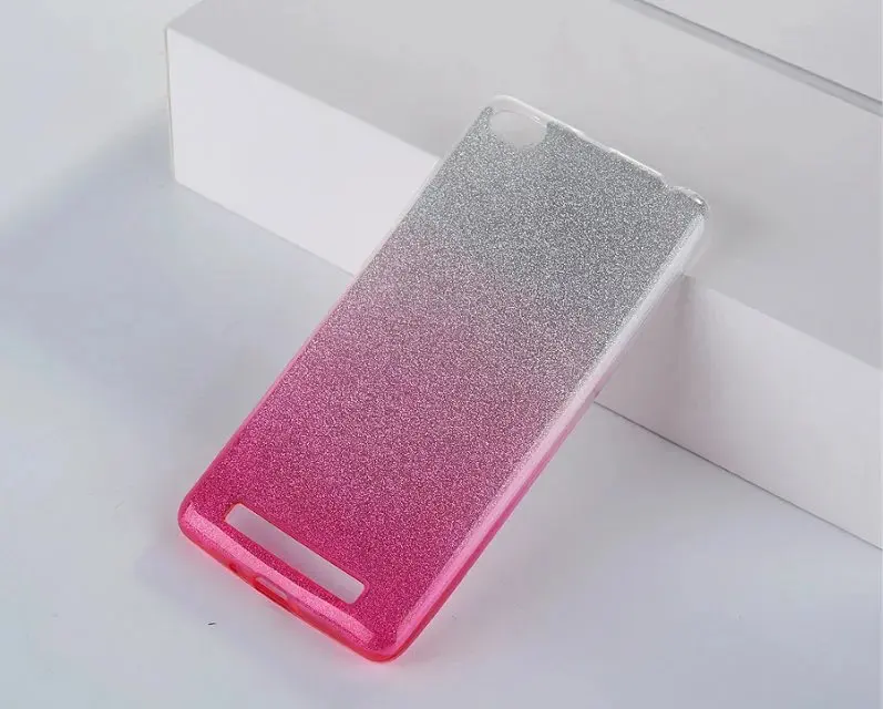 Чехол для Xiaomi Redmi 3S градиентный Блестящий Силиконовый ТПУ чехол накладка 3 Pro 7 NOTE 6