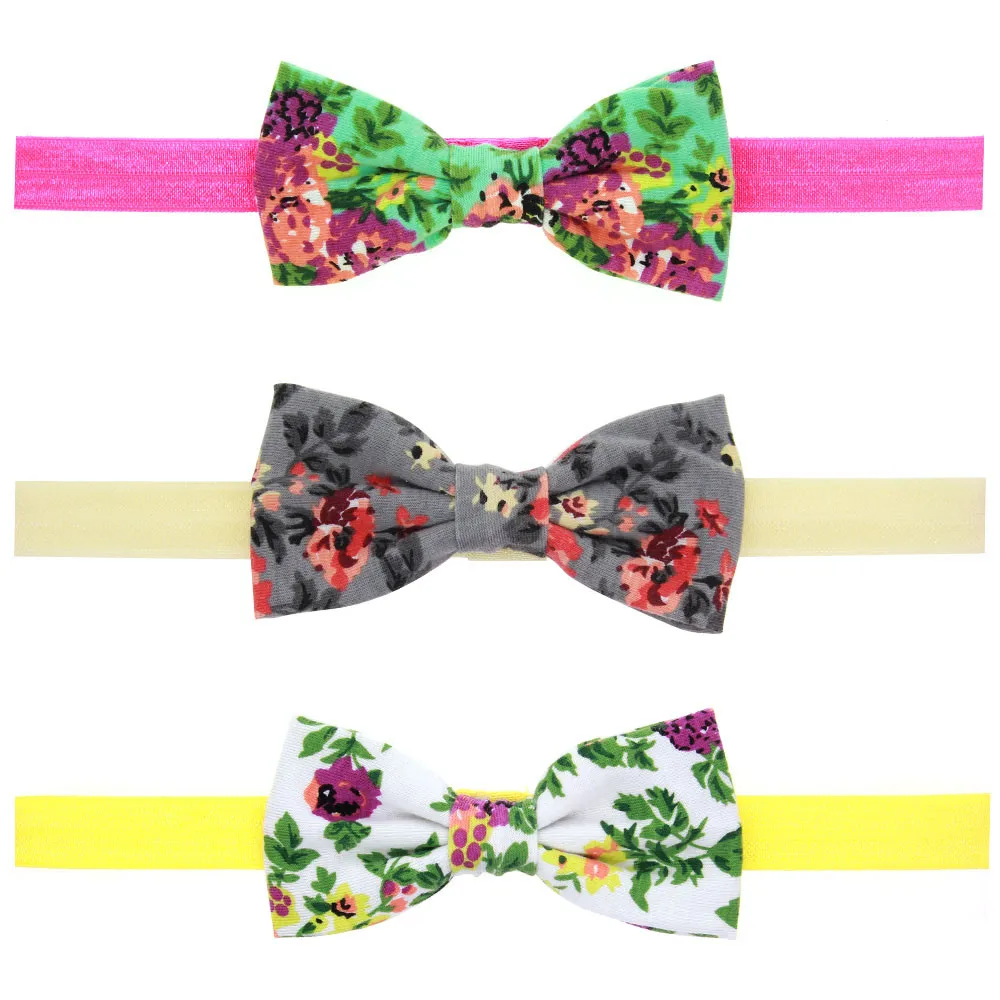 

2018 Hot sale Bowknot Headwear Girls Infant Hair Bandbaby headband