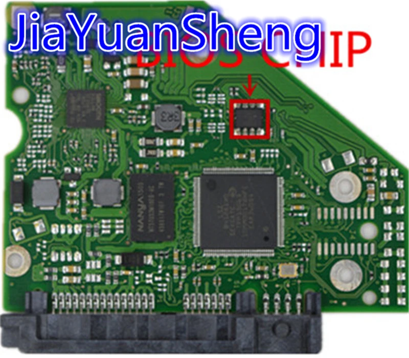 

Seagate HDD PCB Jia Yuan Sheng Logic Board/Board Number: 100749730 REV A / 9021 / ST500DM002 , ST1000DM003