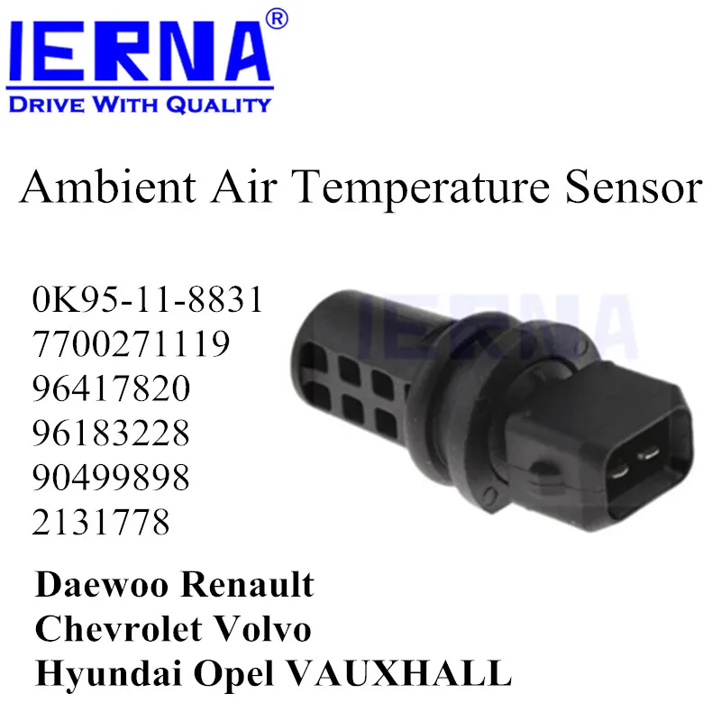 IERNA Intake Air Temperature Sensor for Daewoo Renault Chevrolet Volvo