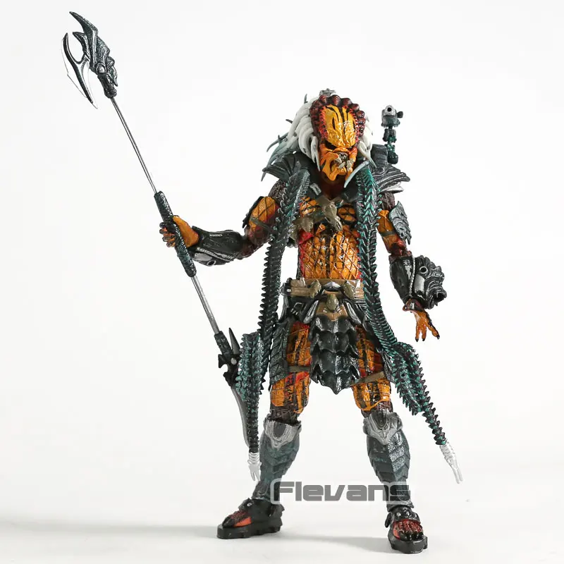 NECA Predator Clan Leader Dexlue Ver. Конечная фигурка Коллекционная модель игрушки