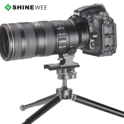 DSLR Camera Tripod Aluminum Alloy Ball Head Panoramic with Arca-swiss quick release palte as RRS for Smartphone Nikon Sony Canon