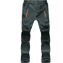 Мужские новые летние рыбацкие 3XL уличные штаны треккинг Туризм Кемпинг плюс размер брюки Велоспорт спортивные водонепроницаемые