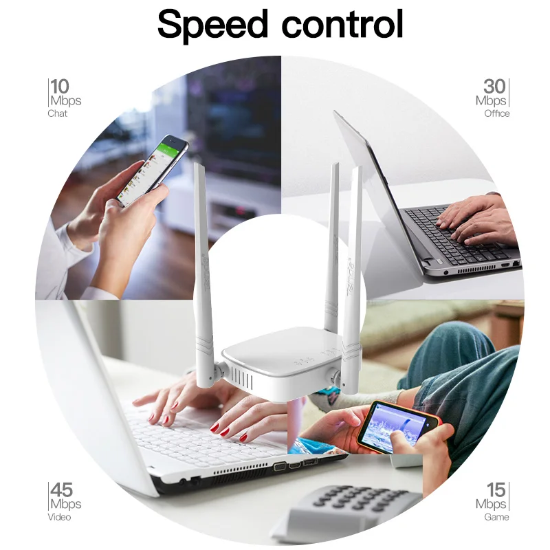 Tenda N318 300 Мбит/с беспроводной WiFi маршрутизатор Wi-Fi ретранслятор, многоязычная прошивка, маршрутизатор/WISP/ретранслятор/модель AP, 1WAN + 3LAN RJ45 пор... Tenda N318 300 Мбит/с беспроводной WiFi маршрутизатор Wi-Fi ретранслятор, многоязычная прошивка, маршрутизатор/WISP/ретранслятор/модель AP, 1WAN + 3LAN RJ45 пор...