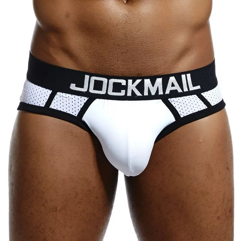 Брендовые мужские трусы JOCKMAIL сексуальное мужское нижнее белье шорты бикини с