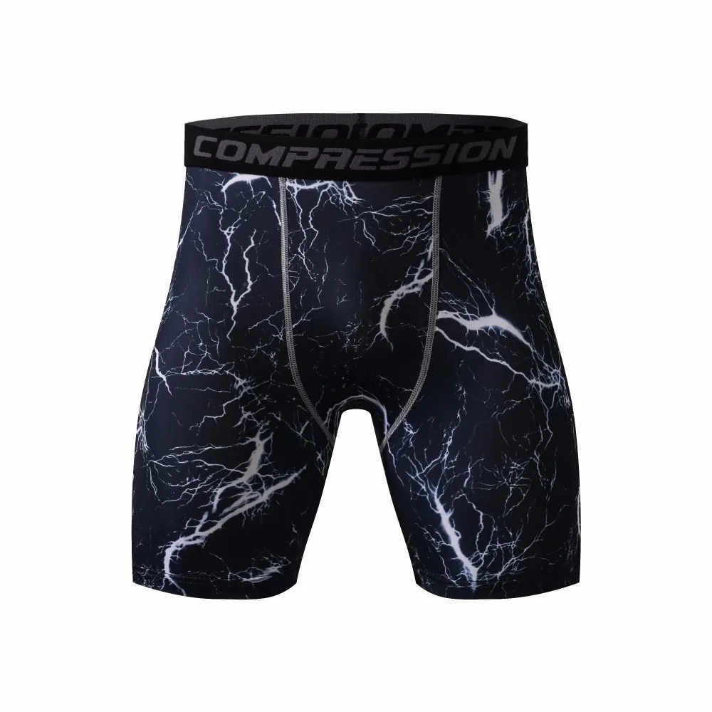

Summer running shorts men Quick Drying Training Crossfit Fitness Compression Gym Shorts gym Mens Sport Compression Tights
