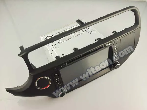 Discount 8" Android 9.0 Pie OS Car DVD Multimedia Navigation GPS Radio for Kia Rio (UB) 2011-2017 with Greater Viewing Angle IPS Screen 1