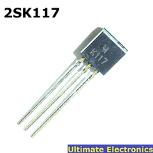 10 шт. K117 2SK117 2SK117-BL TO-92 полевой транзистор кремниевый транзистор n-канальный тип соединения