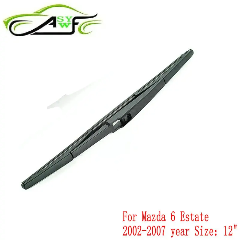 

Car rear wiper blades For Mazda 6 Estate (2002-2007) 12" Soft Rubber WindShield Wiper Blade