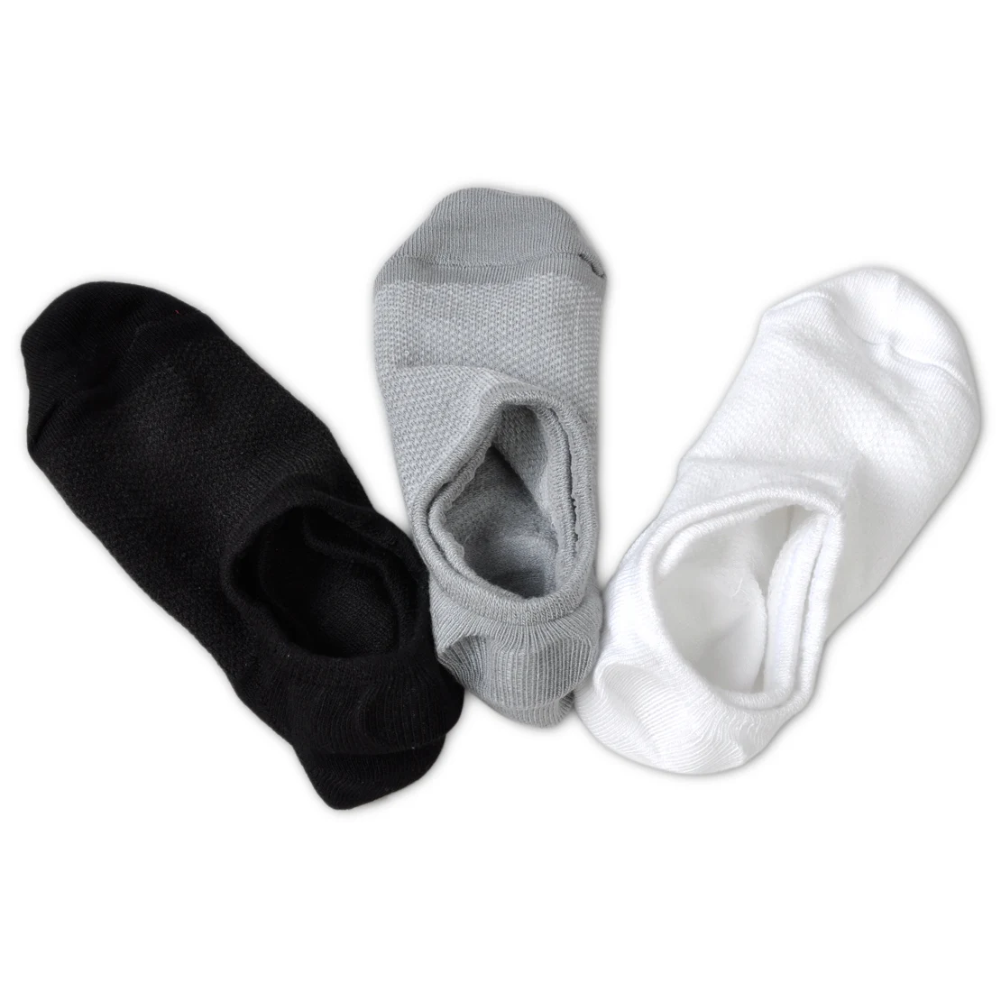 3 пары черный + серый + белый Для мужчин дышащая Повседневное хлопок бездельник водонепроницаемые Нескользящие невидимые Low Cut без show носки
