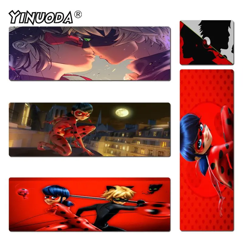 

Yinuoda Boy Gift Pad Cat Noir Keyboard Gaming MousePads Size 18x22cm 20x25cm 25x29cm 30x60cm 40x90cm