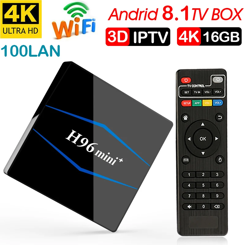 

Android 8.1 Smart TV BOX RK3229 2g 16g Ricevitore TV 4 k 2160 p 3D Wifi media player play Store Netflix Youtube IPTV Set Top Box