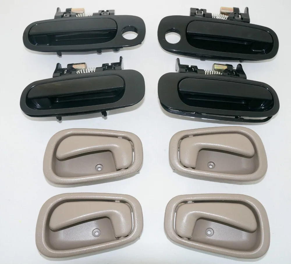 Outside Door Handle For Toyota Corolla Prism 1998-2002 Left Front Smooth