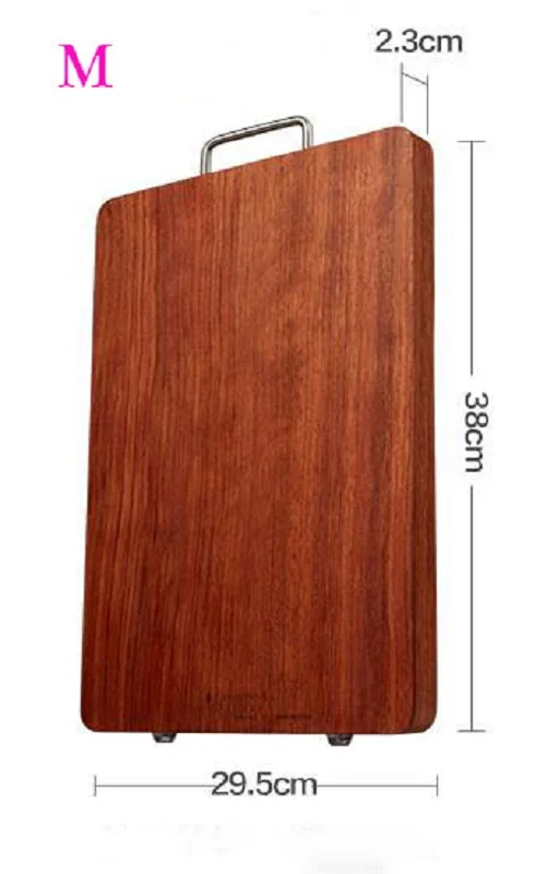 Кухонные принадлежности палисандр цельная деревянная разделочная доска Антибактериальная и mildewproof Бытовая панель нож доска