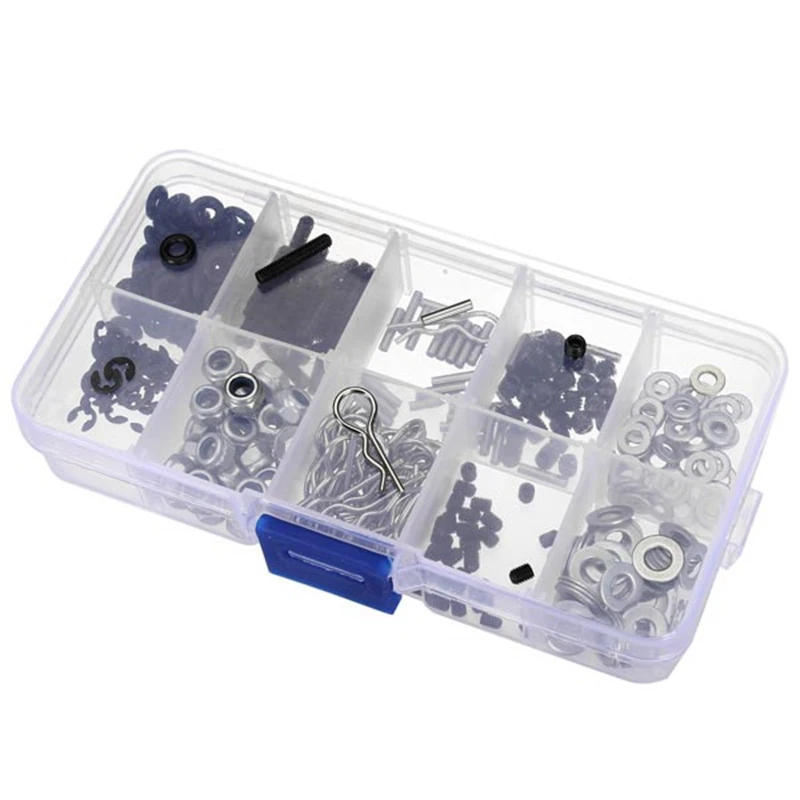

Hot Sale 310PCS In One Screw Box Set For HSP 1/10 Rc Remote Control Car Parts