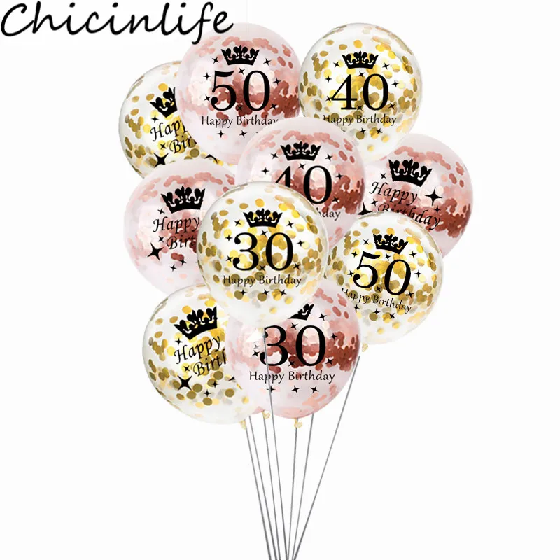 10 шт. латексные воздушные шары 12 Дюймов 30/40/50 дюймов | Дом и сад
