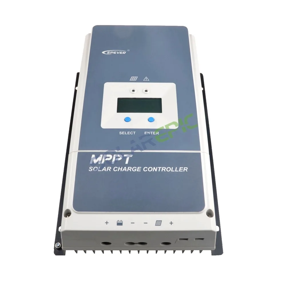 100A Epever MPPT Контроллер заряда 12V/24V/36V/48VDC Авто Батарея регулятор Макс PV Вход