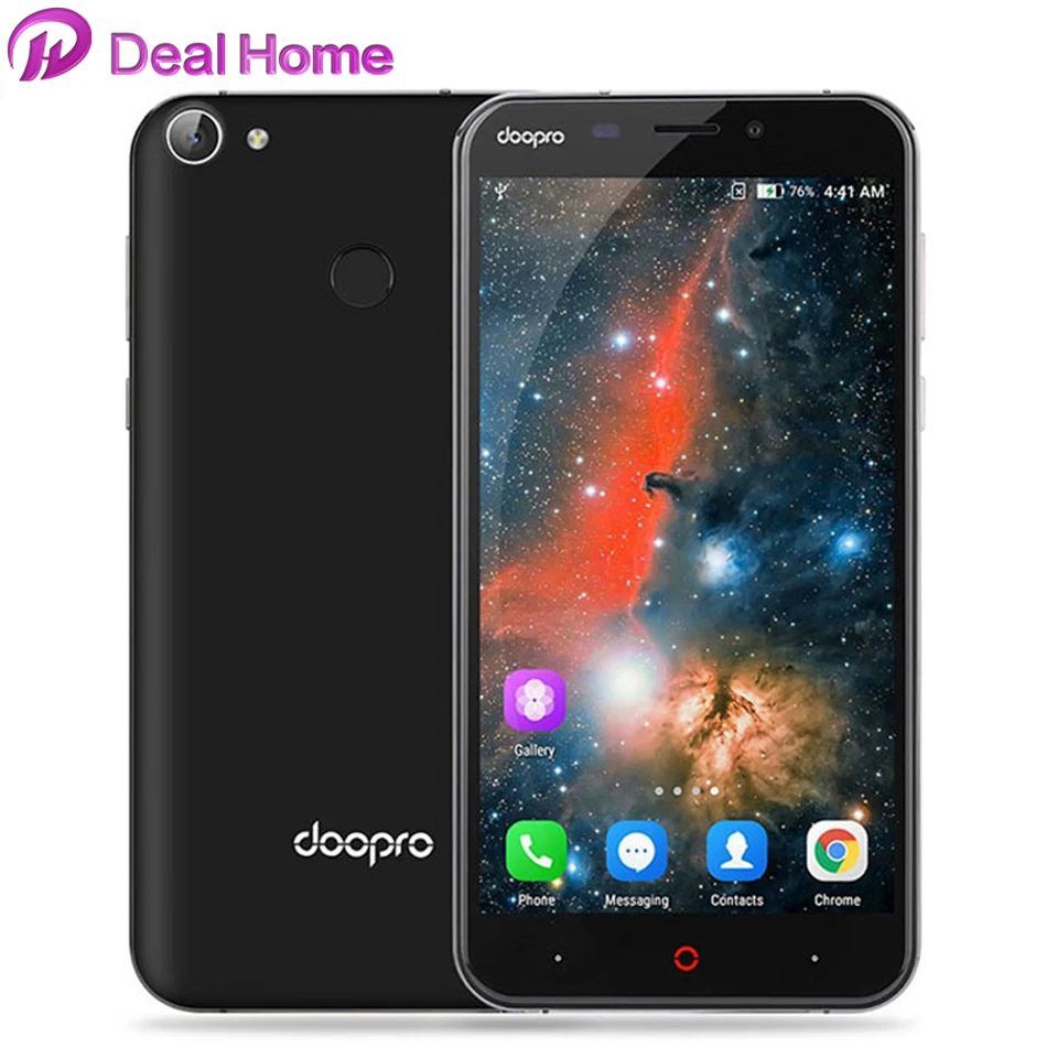 Doopro P2 Pro Snapdragon Quad Core смартфон 5200 мАч supperbattery 2 ГБ + 16 5.5 &quotHD отпечатков пальцев ID металла с ЧПУ Рамки мобильного