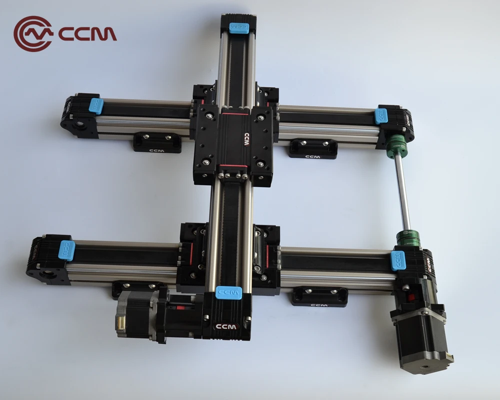 Otomatis Xy Table Belt Driven Linear Motion Untuk Lem Pengeluaran Sistem Linear Panduan Aliexpress