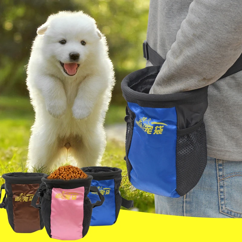 Pet Dog Training Treat Bags Portable Detachable Doggie Pet Feed Pocket