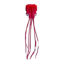 1 шт. красивый Осьминог воздушные змеи программное обеспечение легкий флаер 4 м длинный хвост воздушный змей для пляжа открытый парк с 30 м струнные доски