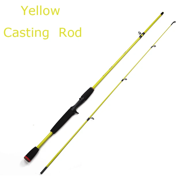 Spinning Casting Rod Blue Yellow Pink Orange Spinning Casting Lure