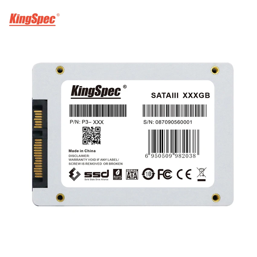 Kingspec ssd 120 ГБ 128 ГБ hdd 2," sata твердотельный накопитель внутренний sata3orange пластиковый чехол жесткий диск для ноутбука Настольный Ноутбук