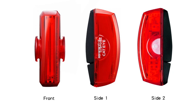 Cheap CATEYE Bicycle Taillight Usb-rechargeable LED Bike Tail Tube Rear Light MTB Mountain Road Bike Warning Lamp Cycling Accessories 11