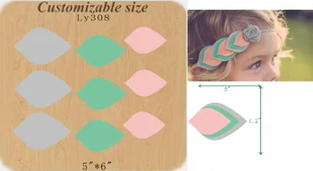 

Head ornaments Wooden die cutting Fit MY