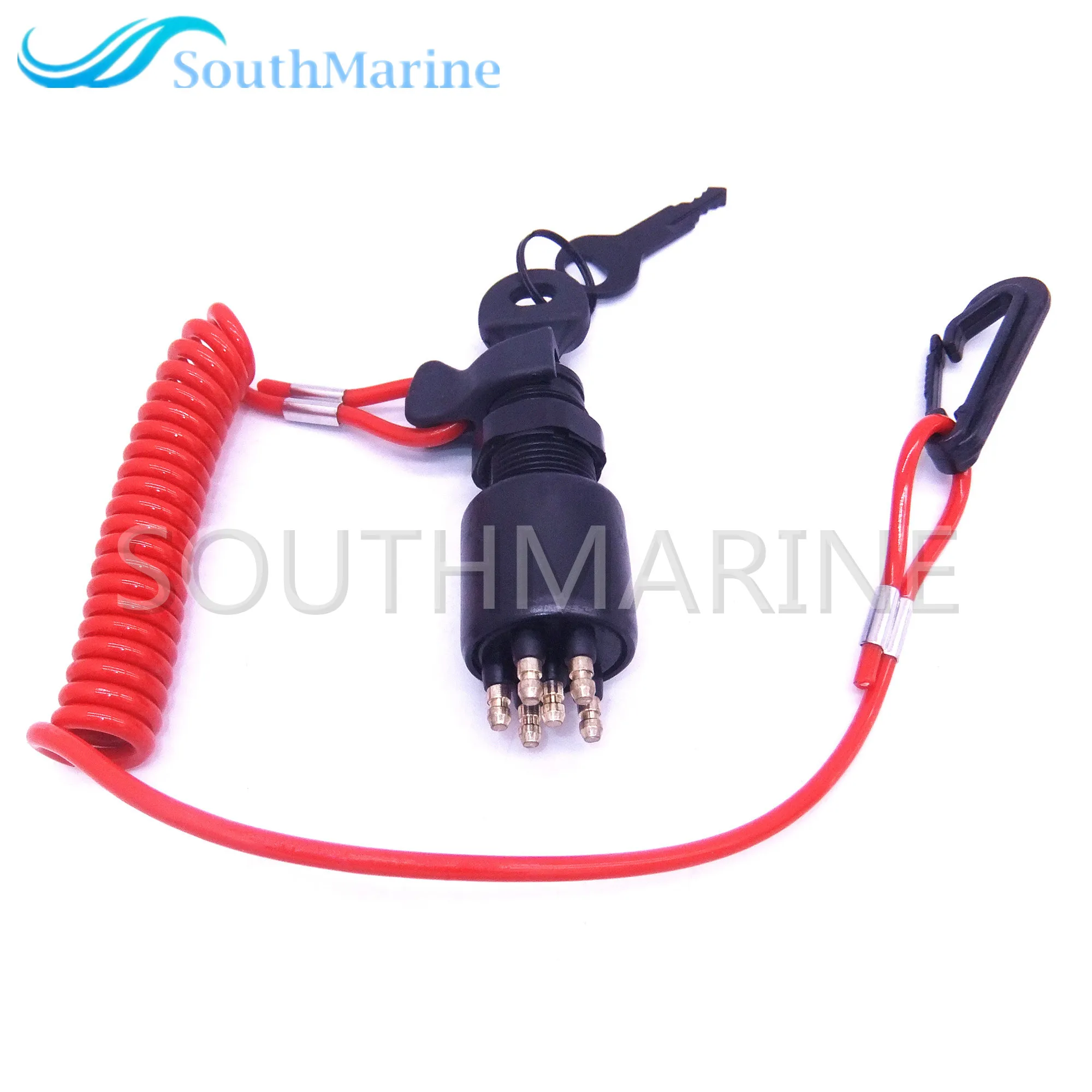 175974 5005801 Ignition Switch & Key Assembly With Lanyard For OMC Johnson Evinrude 40 200HP Outboard Motor|Boat Engine| - AliExpress AliExpress
