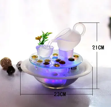 Feng Shui фонтан воды наборы чайников в офис для украшения дома подарки на новый