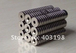 

35pcs/Pack Super Powerful Strong Rare Earth Block NdFeB Magnet Neodymium N35 Magnets D15*3mm Ring 3--Free Shipping