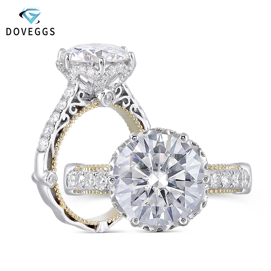 moissanite engagement ring 1