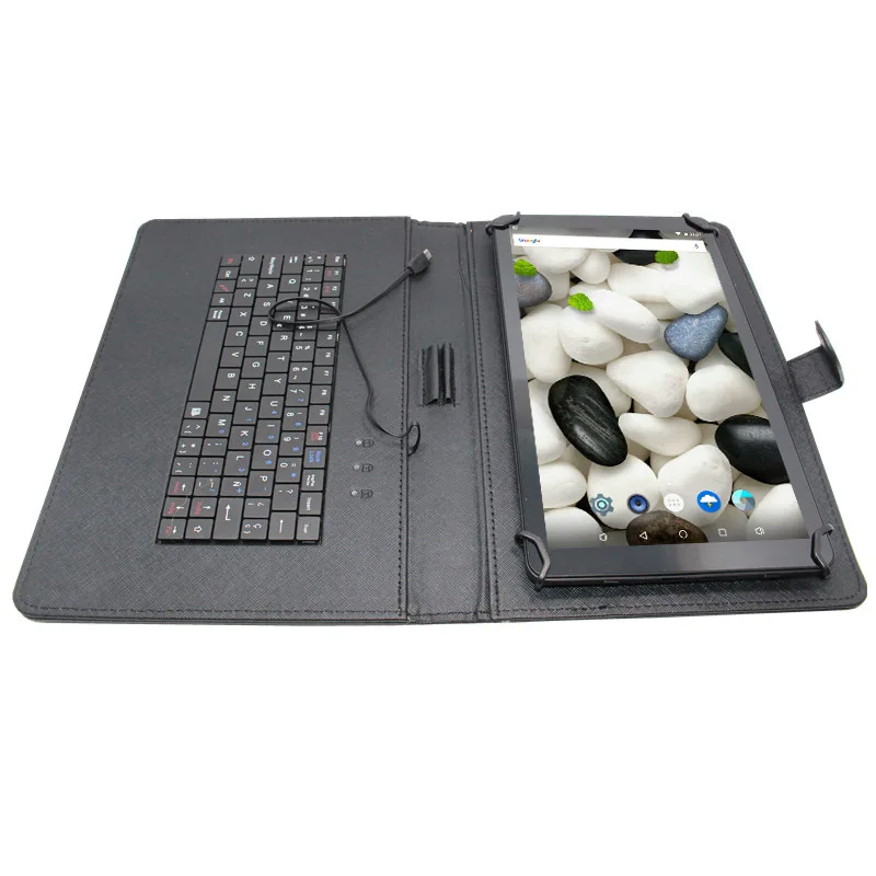 10,1 дюймовый планшетный ПК с Оригинальная клавиатура Q1198A RK3128 четырехъядерный Android 6,0 1 ГБ/16 Гб HDMI 1024x600 wifi планшет