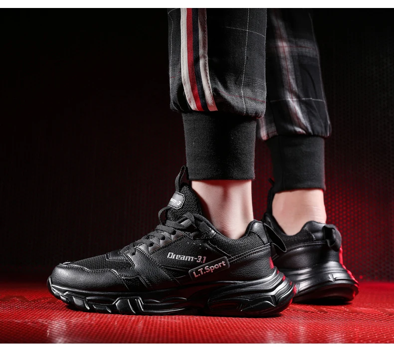 Кроссовки на платформе размера плюс 46, мужские кроссовки с амортизацией, zapatillas hombre Deportiva, спортивная обувь