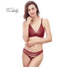 Varsbaby сексуальное ультратонкое Прозрачное нижнее белье удобные наборы бюстгальтеров с вышивкой