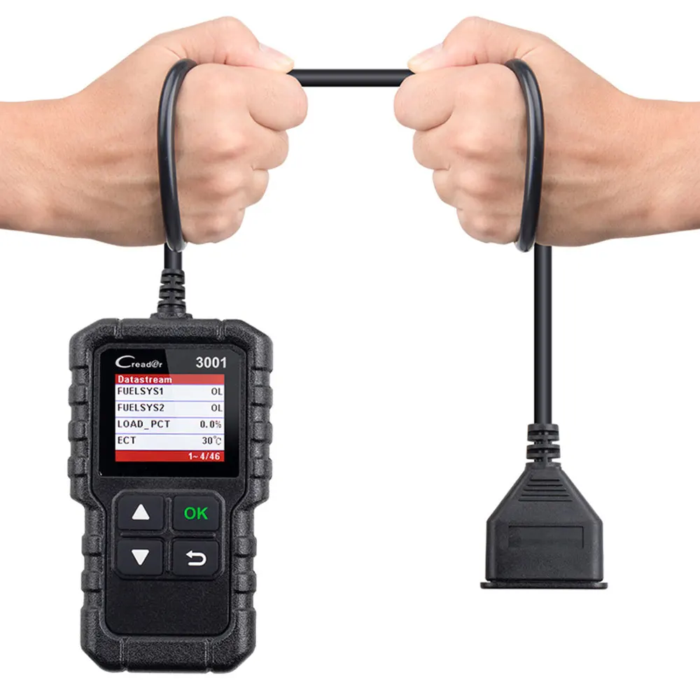 CR3001 OBD2 автомобильный универсальный сканер высокого качества считыватель кода сброса для запуска