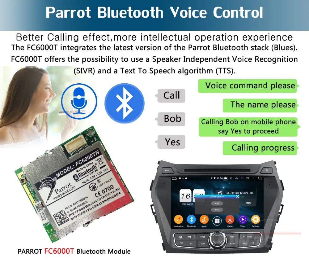 Flash Deal 8" IPS 8Core 4G RAM+64G ROM Android 9.0 Car DVD Radio GPS Navi For Hyundai IX45 Santa FE 2013 2014 2015 2016 DSP CarPlay 7