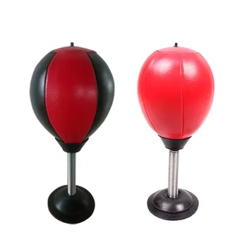 

Inflatable Punching Ball Strong Suction Home Gym Freestanding Desk Tumbler Speed Ball Boxing Bag Punching Ball with Pump