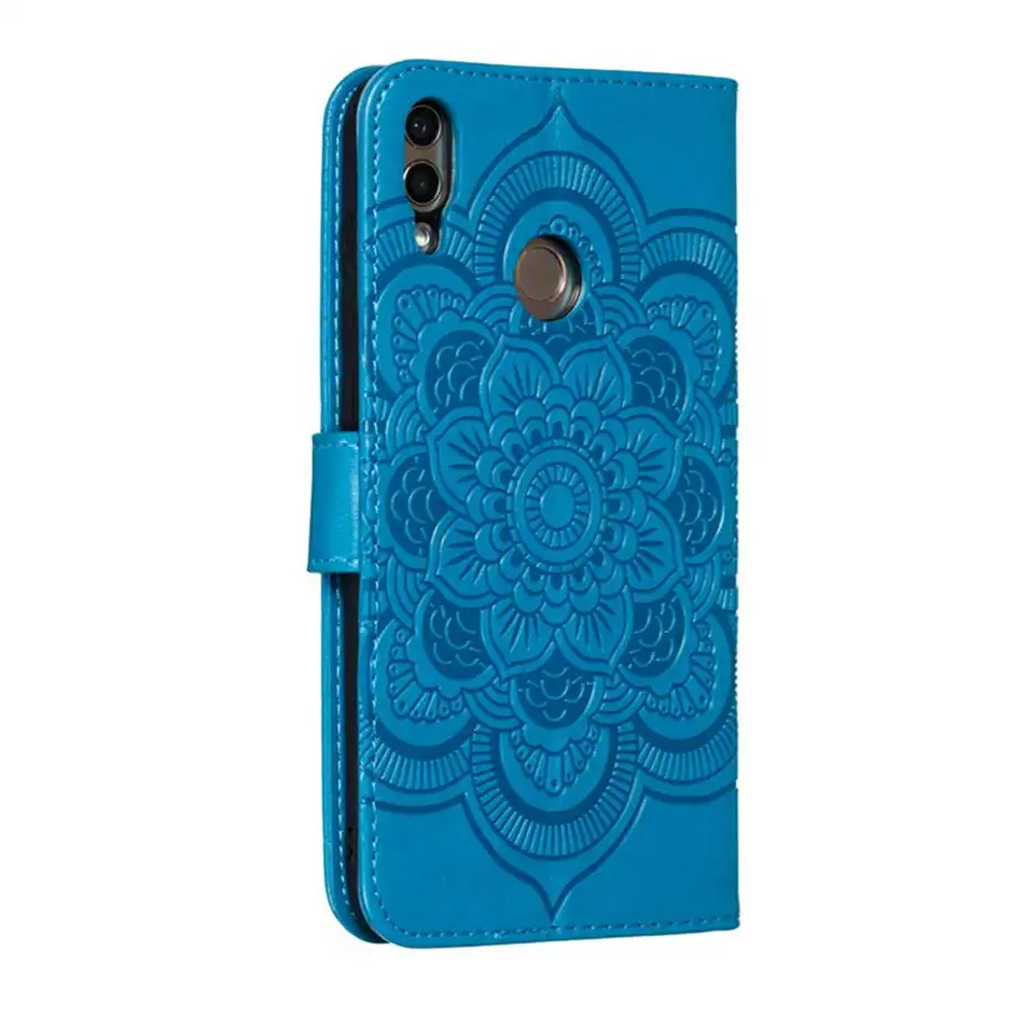 3D рельефный флип чехол для Huawei Honor 8C BKK L21 6 26 телефона из искусственной кожи 8 C