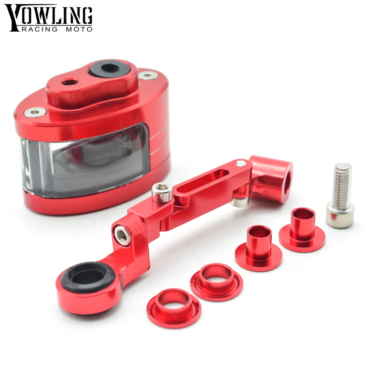 

Universal Motorcycle Brake Fluid Reservoir Tank with Oil mounting kit For BMW F650GS F700GS F800GS F800GT F800R F800S F800ST