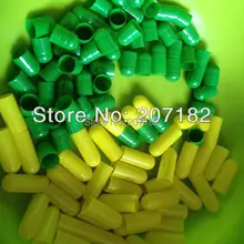 10000 шт./упак.) лучшие продажи крышки и тела разделены 00# зеленые/желтые капсулы, пустые капсулы, желатиновые капсулы