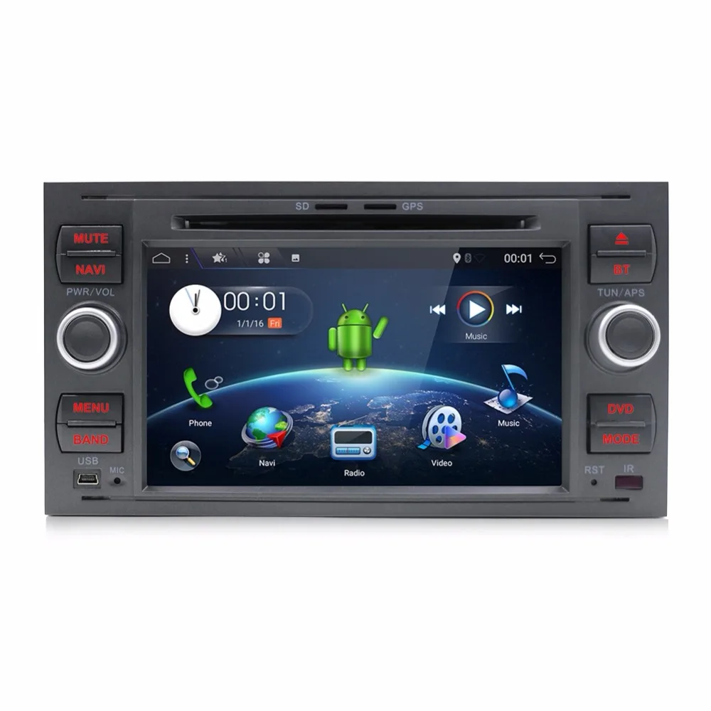 Perfect Bosion Car Multimedia Player Octa Core Android Car DVD GPS Autoradio 2 Din 7